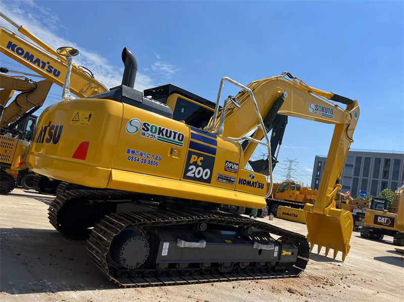 Goedkoop 20 ton Gebruikte Japanse graafmachine Komatsu PC200-8 Crawler Graafmachine PC200 PC220