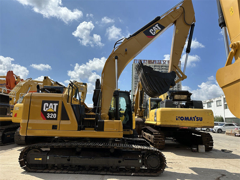 Gebruikte CAT 320 Graafmachine 6 cilinder C7.1 motor tweedehands Caterpillar 320 graver
