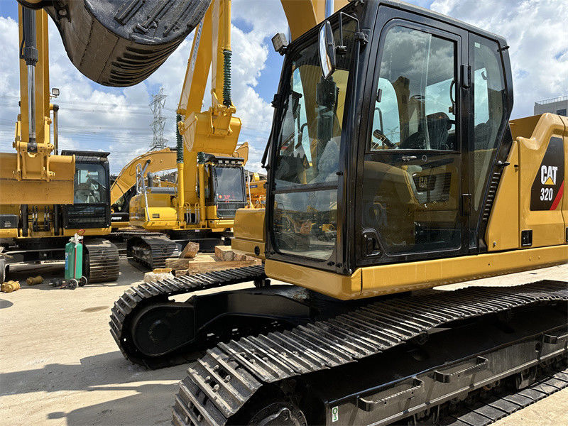 Gebruikte CAT 320 Graafmachine 6 cilinder C7.1 motor tweedehands Caterpillar 320 graver