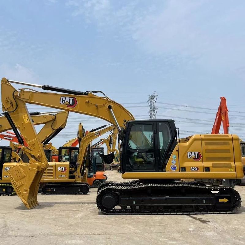 2021jaar CAT 320 graafmachine met C7.1 motor 6 cilinder voor constructie-mijnbouw