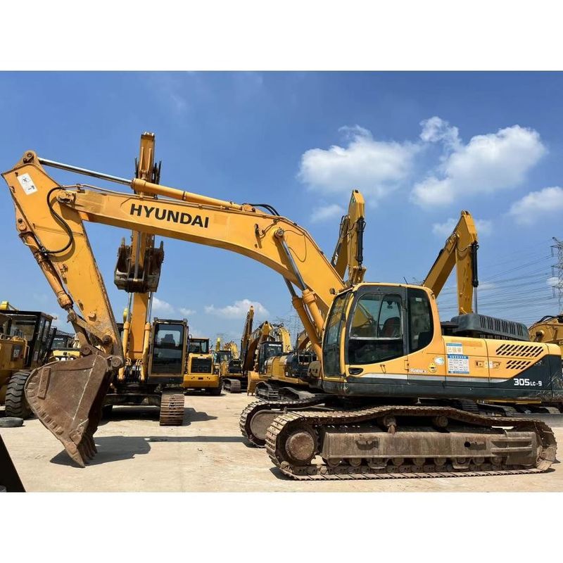 Krachtige 30 ton originele kleur Hyundai R305LC graafmachine zwaar werk
