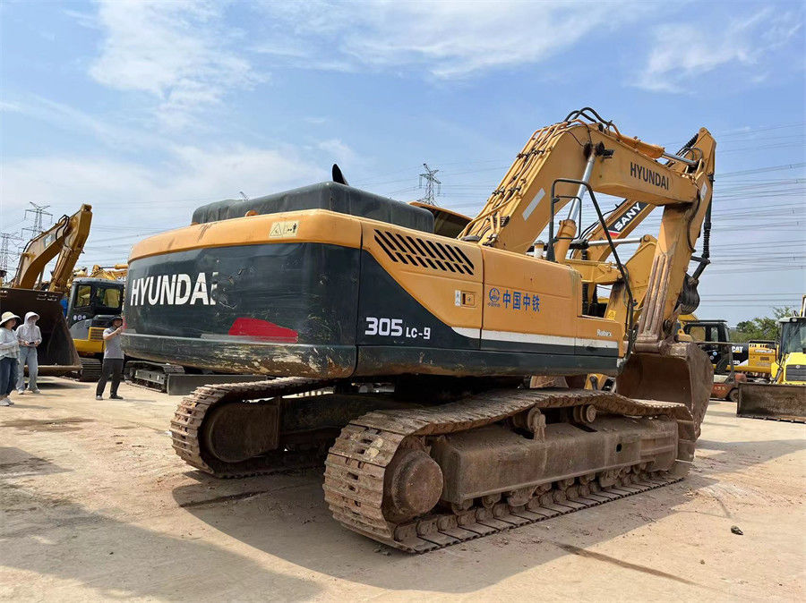 Krachtige 30 ton originele kleur Hyundai R305LC graafmachine zwaar werk