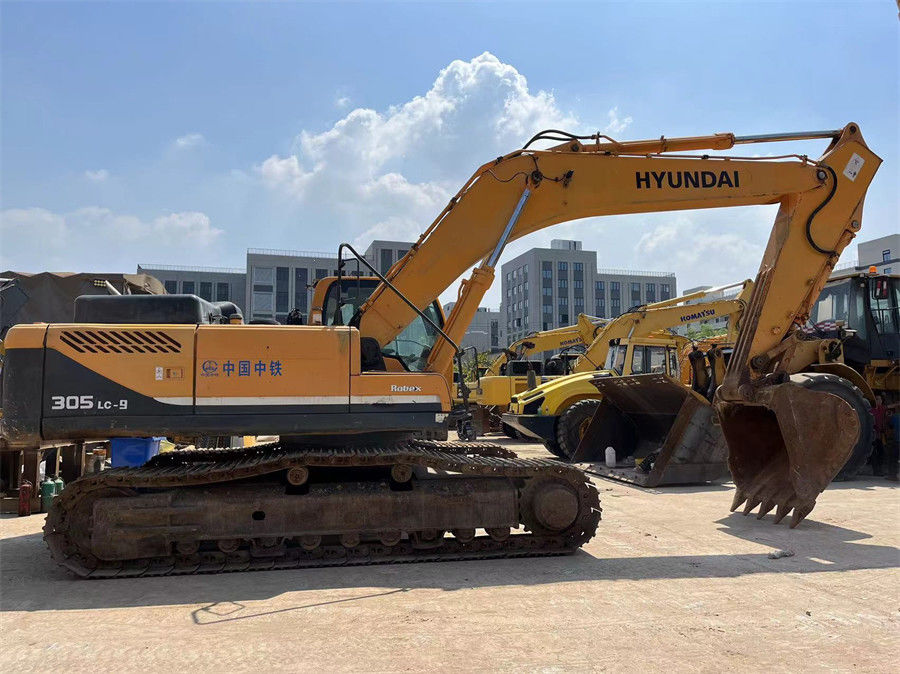 Krachtige 30 ton originele kleur Hyundai R305LC graafmachine zwaar werk