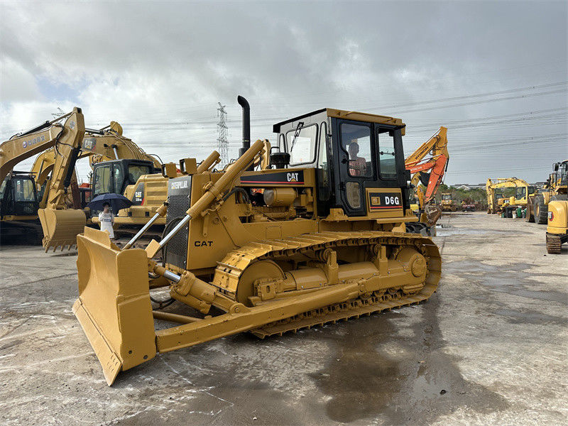 Herverf Gebruikte CAT D6G Bulldozer Gebruikte Caterpillar D3C D5B D6 Dozer in goede staat