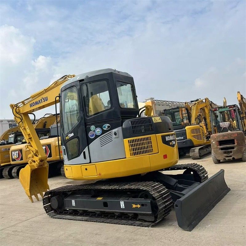 7.8 ton Japan Gebruikte Komatsu PC78us Crawler Excavator PC78US-6 Mini Digger
