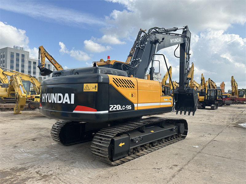 22 ton Korea Gebruikte Hyundai R220LC-9S Graafmachine Hyundai 220 Crawler Digger