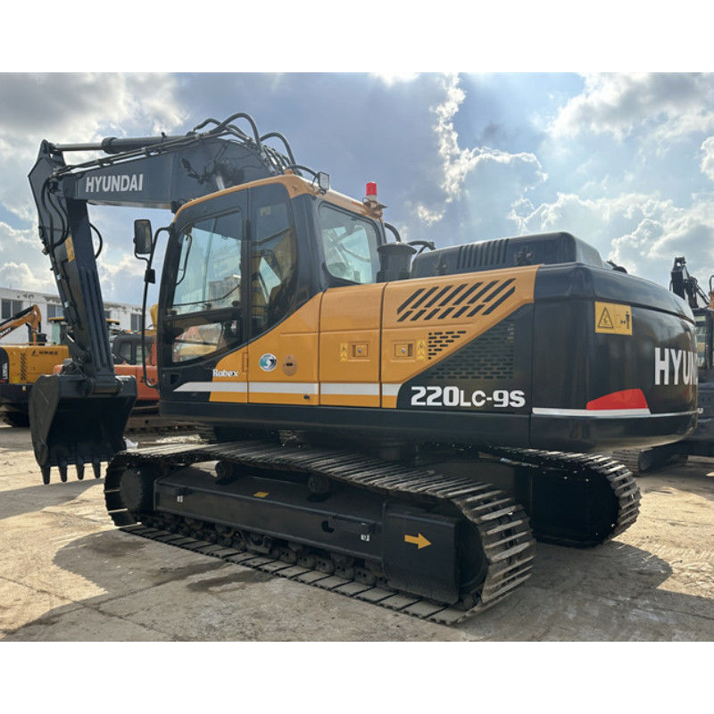 22 ton Korea Gebruikte Hyundai R220LC-9S Graafmachine Hyundai 220 Crawler Digger