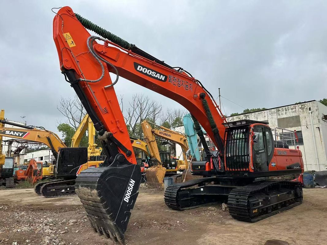 34 ton Gebruikte Doosan DX340LCA graafmachine tweedehands Doosan DX340 Crawler graafmachine