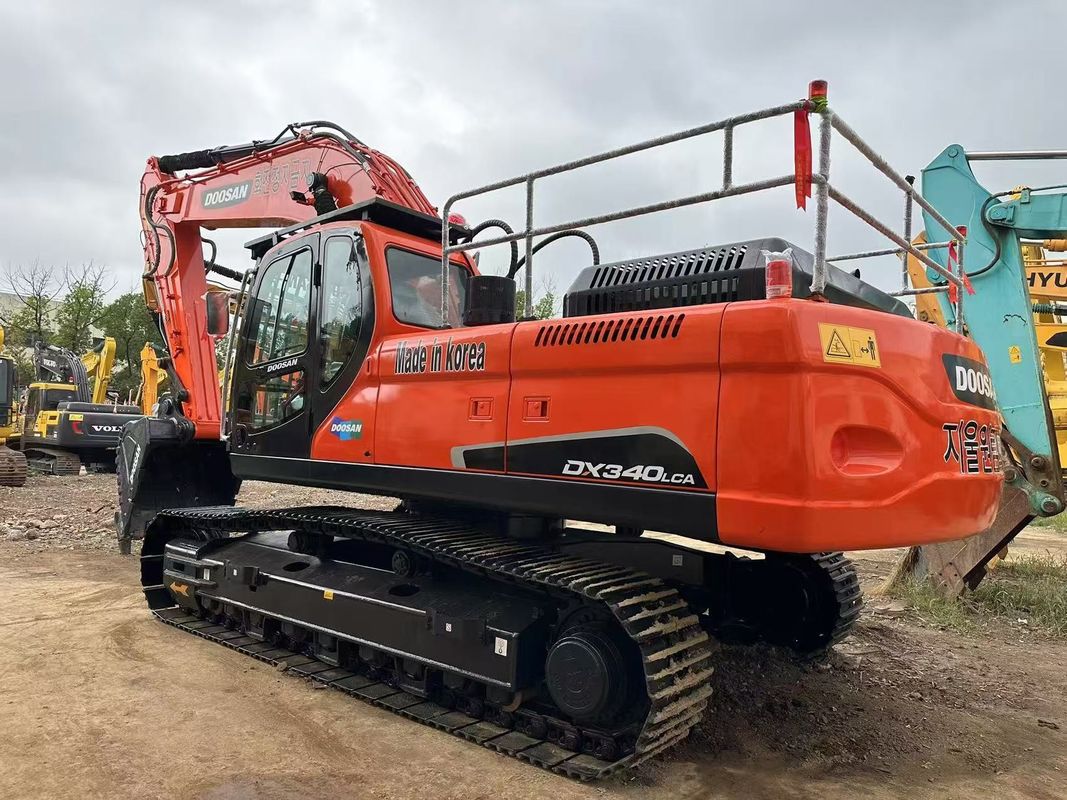 34 ton Gebruikte Doosan DX340LCA graafmachine tweedehands Doosan DX340 Crawler graafmachine