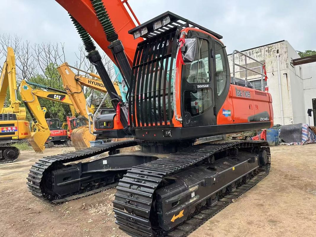 34 ton Gebruikte Doosan DX340LCA graafmachine tweedehands Doosan DX340 Crawler graafmachine