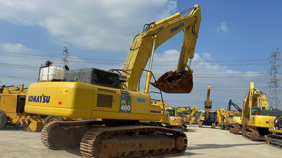 Japan Originele gebruikte Komatsu PC400-8 Grote graafmachine 40 ton Komatsu PC400 graver