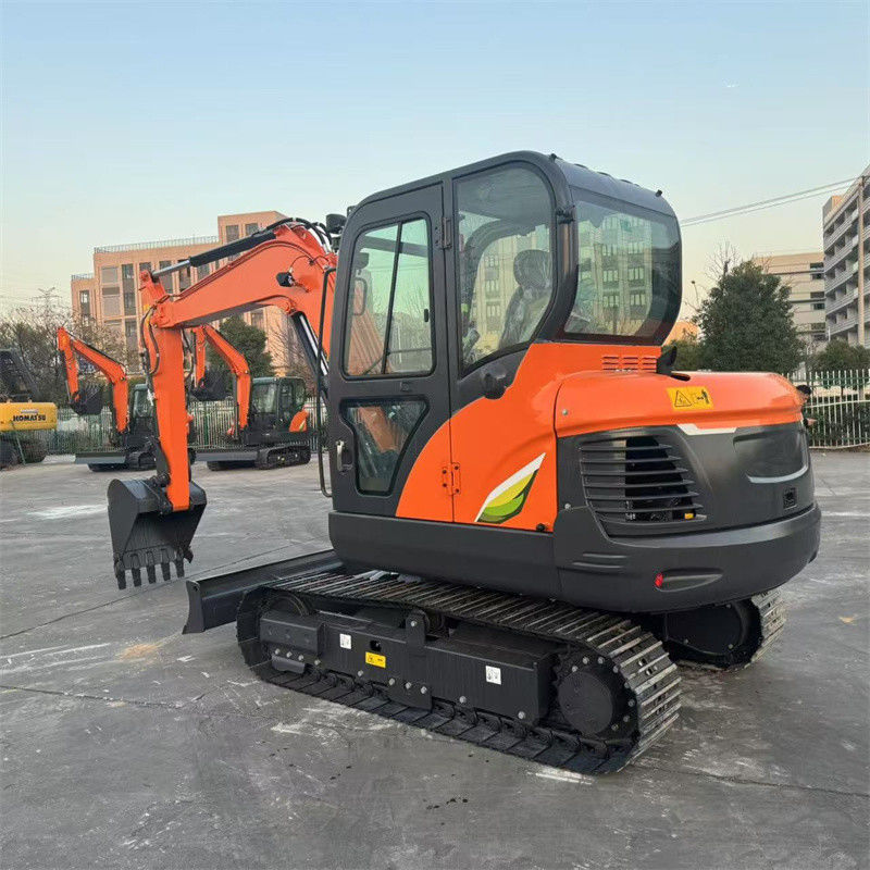 Brandnieuwe Doosan DX60E-10N Mini Graafmachine 6 ton Doosan Crawler Graafmachine