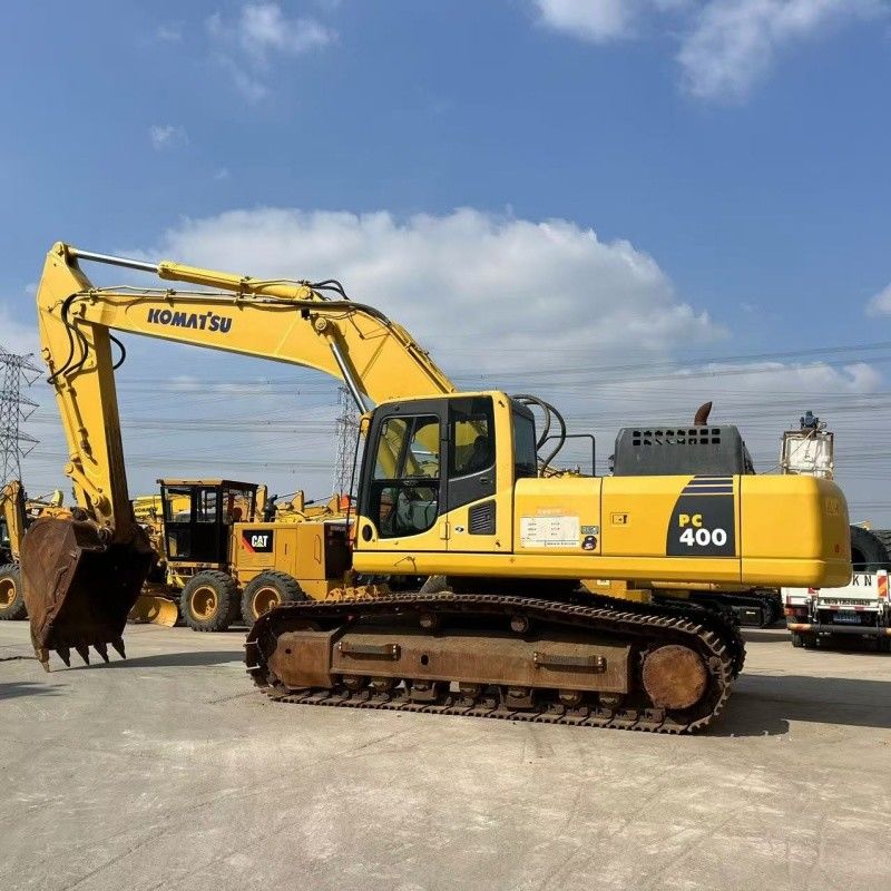 Oorspronkelijke kleur 2016jaar Komatsu PC400 8R graafmachine Gewicht 40 ton Zwaar werk