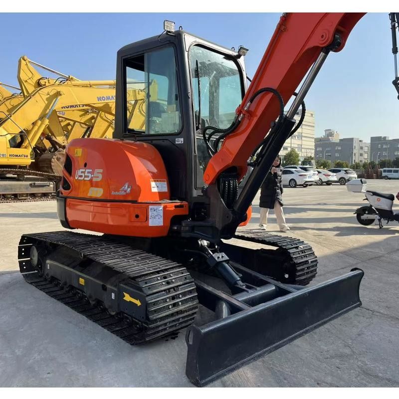 Kubota KX155 Japan Graafmachine 36.5 KN Bucket Digging Force voor de bouw
