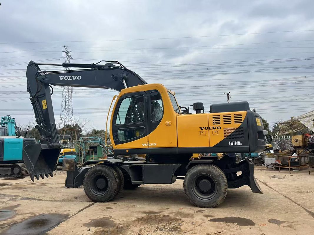 Hoogwaardige gebruikte Volvo EW170 wiellafgruifmachine 17 tonnage Volvo wiellafgruifmachine