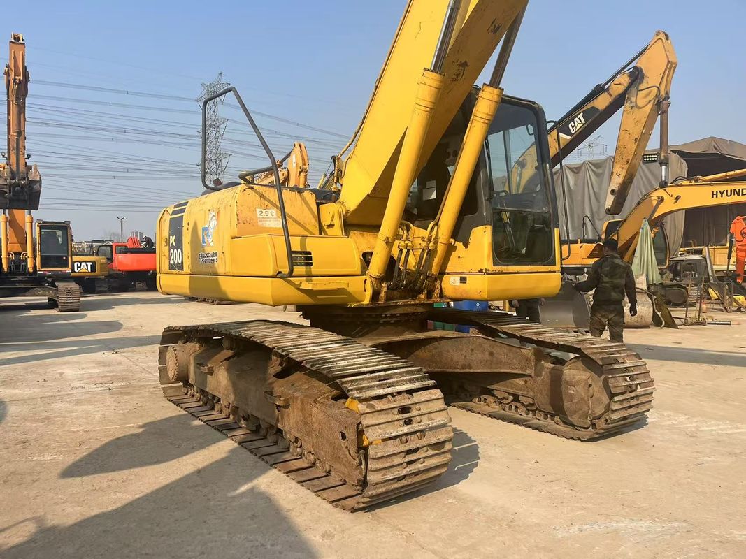 Hoogwaardige gebruikte komatsu PC220-7 graafmachine 22 ton originele komatsu graafmachine