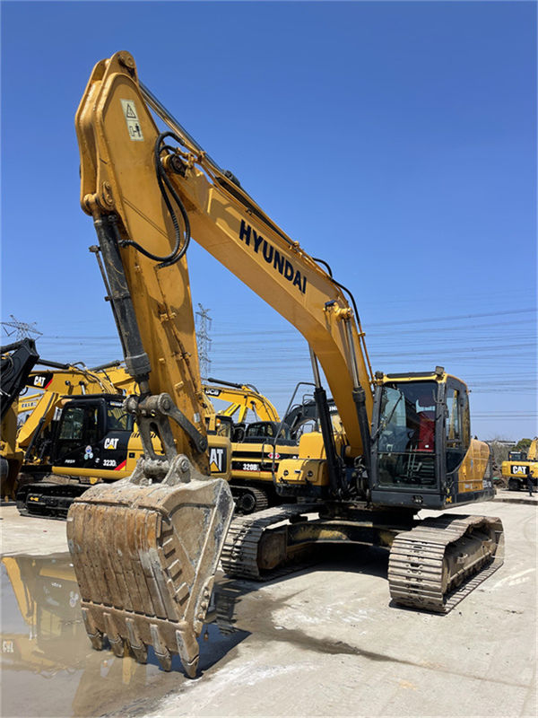 Originele verf Korea Gebruikte Hyundai R220LC-9S Graafmachine Hyundai 220 Crawler Digger