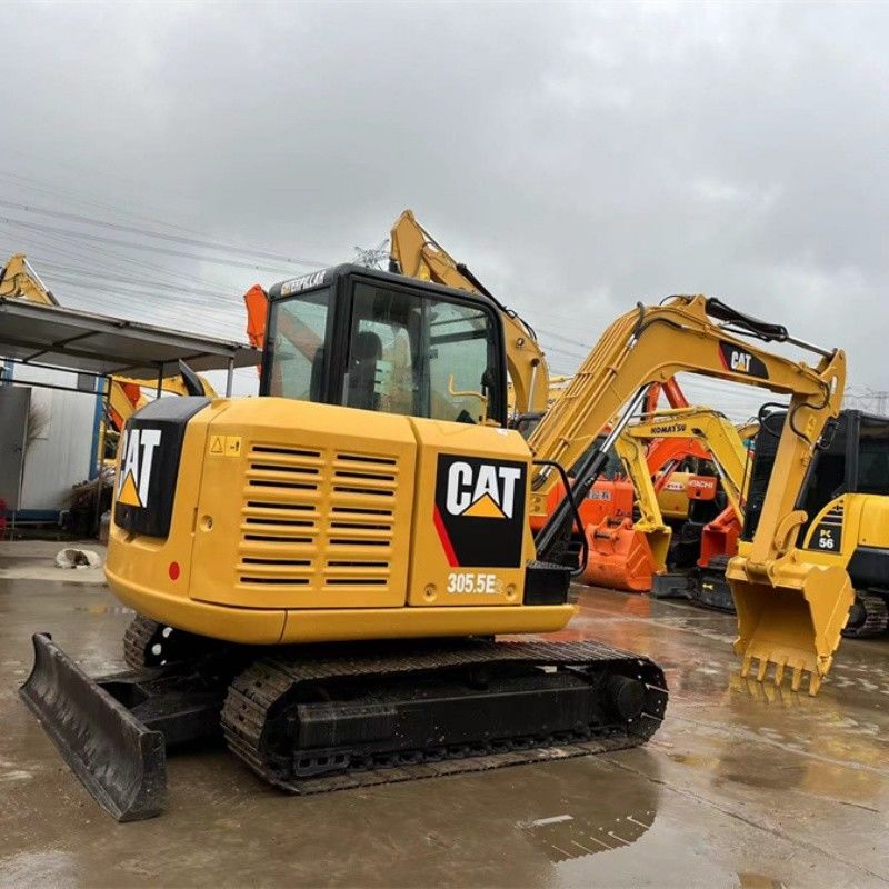 Kleine graafmachine van 5 ton CAT 305.5E2 met C2.4 dieselmotor