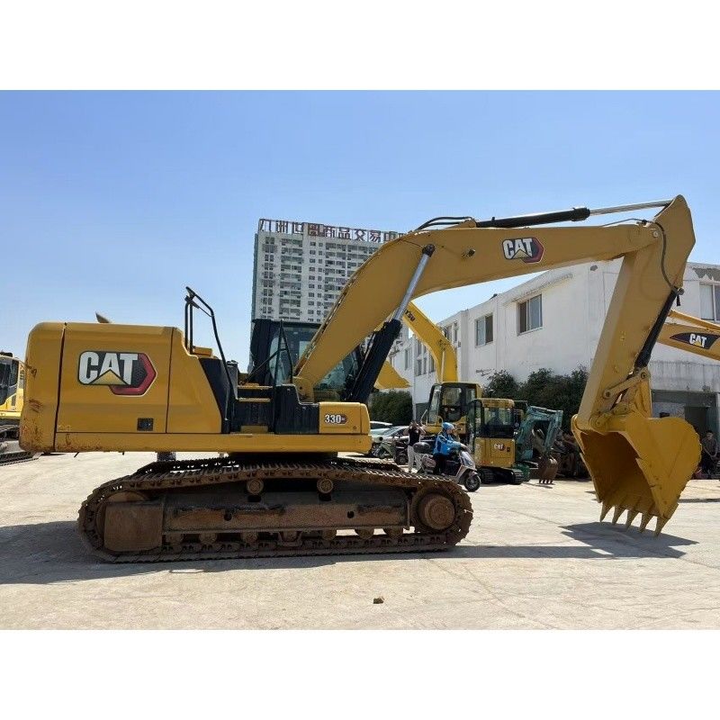 Originele Caterpillar 330GC graafmachine met CAT C7.1 motor voor de bouw
