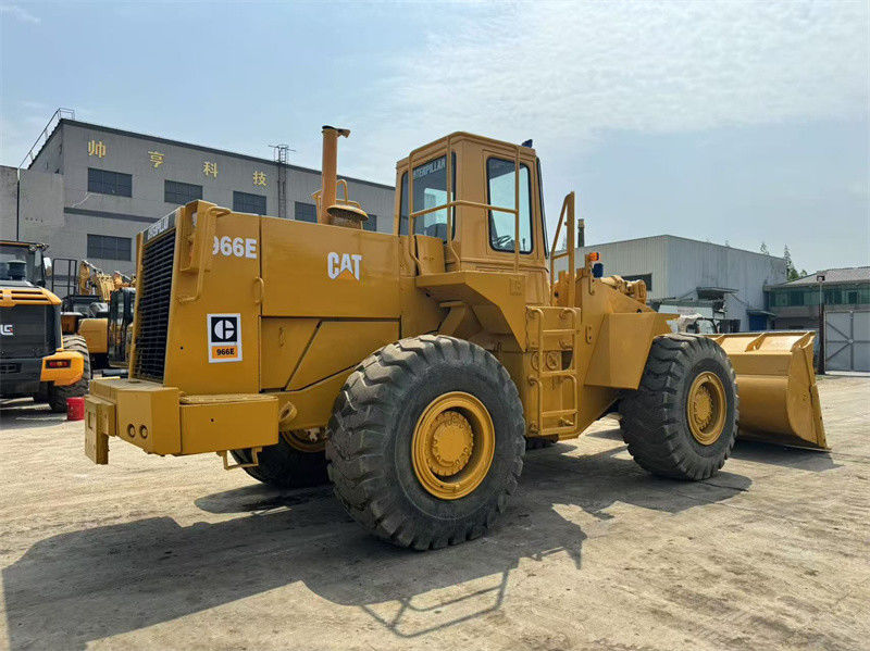 Oorspronkelijke gebruikte CAT 966E wielladder Caterpillar CAT 966 voorladder klaar voor verzending