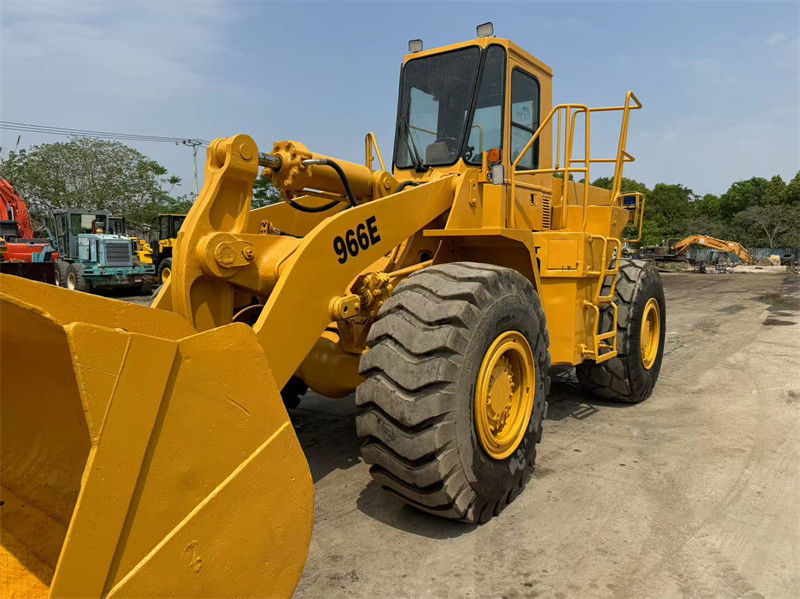 Oorspronkelijke gebruikte CAT 966E wielladder Caterpillar CAT 966 voorladder klaar voor verzending