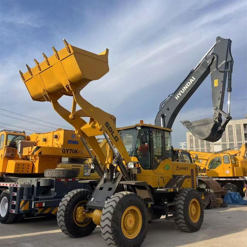 China merk SDLG LG936L gebruikte wiellader front -end loader klaar om te verzenden