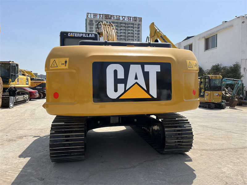Goede staat 20 ton middelgrote graafmachine gebruikte rups 320d graafmachine te koop