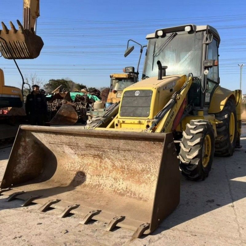Oorspronkelijke kleur New Holland Loader Backhoe LB85 Industrial Tractor