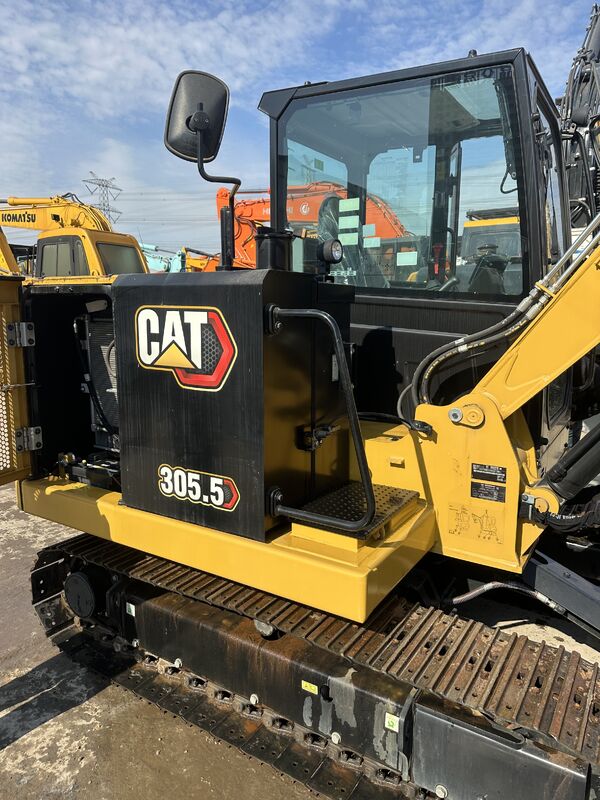 Gloednieuwe CAT 305.5 Graafmachine 5,5 ton Caterpillar 305.5 Mini Rupsgraafmachines