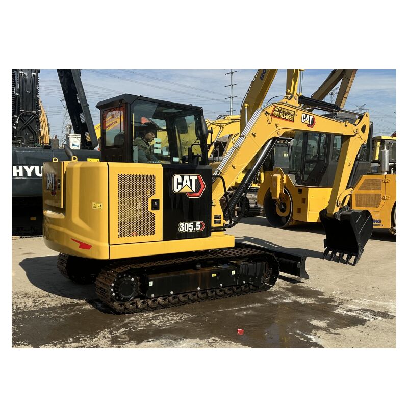 Gloednieuwe CAT 305.5 Graafmachine 5,5 ton Caterpillar 305.5 Mini Rupsgraafmachines