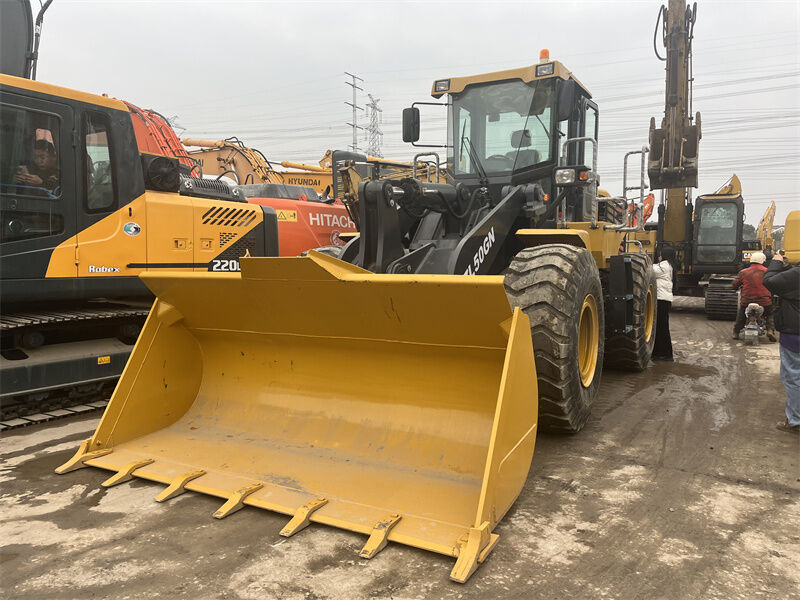 Goede staat zwaar materiaal laad- en transportmachine gebruikte XCMG ZL50GN wiellader te koop