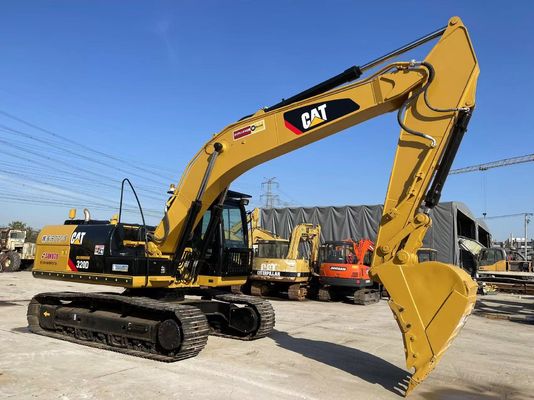 320D gebruikte CAT Excavators Hydraulic Caterpillar Excavator