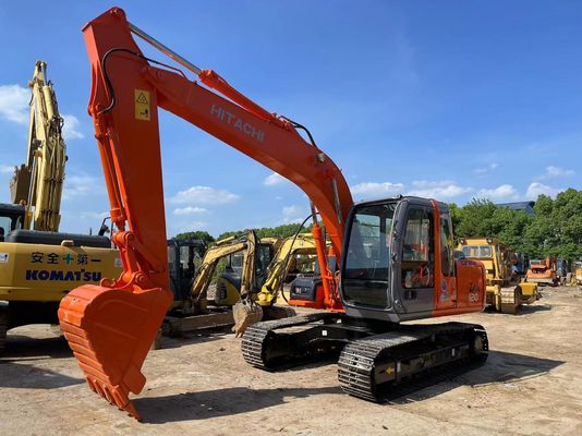 Het hydraulische Japan Gebruikte Graafwerktuig van het het Graafwerktuig12500kg Kruippakje van Hitachi Zx120