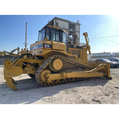 D7R gebruikte Caterpillar-Bulldozer Gele Gevolgde Bulldozer