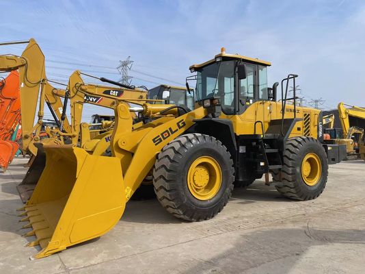Het Wiellader Front Loader Yellow 17450kg van SDLG LG956L