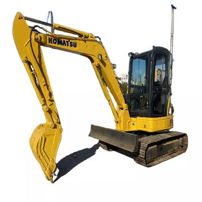 Het gebruikte Graafwerktuig PC55MR pc55mr-2 van Japan KOMATSU PC55 Klein Kruippakjegraafwerktuig