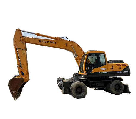 Gebruikt Hyundai Robex 210W 21 Ton 210W-9 Wielgraafwerktuig