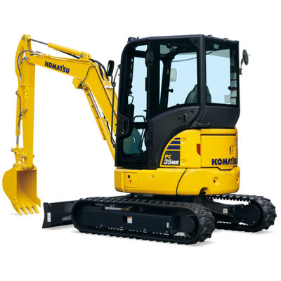 PC35 gebruikte Mini Excavator Komatsu Crawler Excavator-Landbouwgraver
