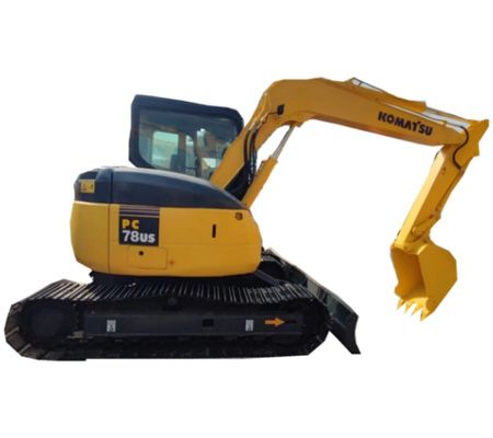 KOMATSU PC78US 6 Gebruikt Mini Excavator 7 Ton