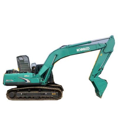 Het gebruikte Graafwerktuig Sk 210 van Japan Kobelco Sk210LC Kruippakjegraafwerktuig