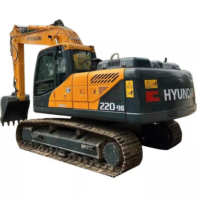 220lc-9s gebruikt Hyundai-Graafwerktuig Made In Korea 22 van Kruippakjeton Graafwerktuigen