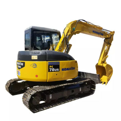 Het kleine Kruippakje Gebruikte Graafwerktuig van KOMATSU Pc78us 7 Ton