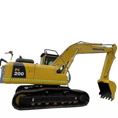 Pc200-8 het kruippakje Gebruikte Gele Graafwerktuig van KOMATSU 20 Ton