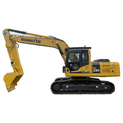 22 ton het Gebruikte van het GraafwerktuigKomatsu PC220 van Japan Graafwerktuigfor construction