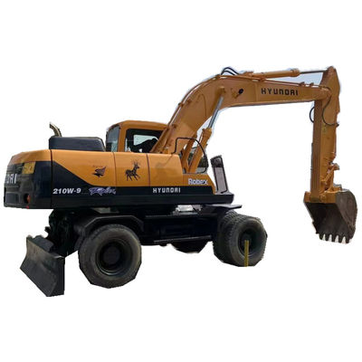 R210W 9 Hyundai-de Plichts Werkend Gewicht van Limited Sites Heavy van het Wielgraafwerktuig 22 Ton