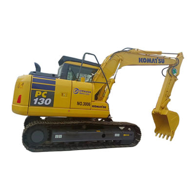13 Ton Used Japan Excavator Second-het Kruippakje Middelgroot Graafwerktuig van Handkomatsu PC130
