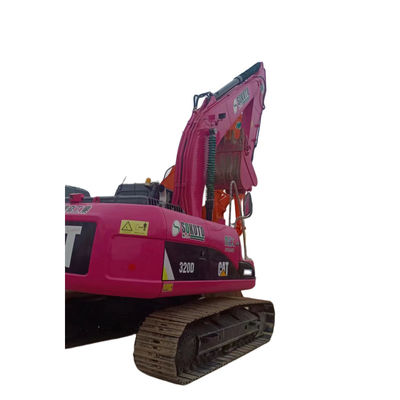 Kruippakje Gebruikte de Aarde Bewegende Machines Roze Caterpillar 320 320C 320D van KATTEN320d Graafwerktuigen