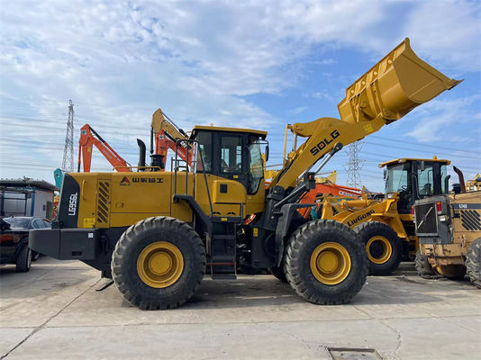 Lader van het de Oorsprongssdlg de LG956L Gebruikte Wiel van China met 17000 - 17250Kg Front End Loader