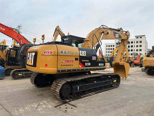 23 Ton Used Cat Crawler Excavator 323D Gebruikt Caterpillar 320 Graafwerktuig 323 325 330