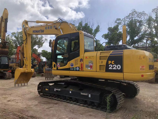 22 het Kruippakjegraafwerktuig PC200 PC220 PC240 van Ton Used Japan Excavator Komatsu PC220-8N1